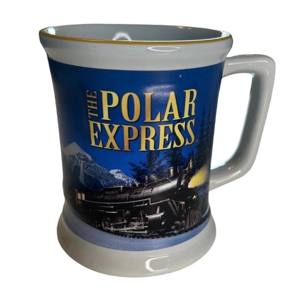 Warner Bros The Polar Express Christmas Movie 3D Coffee Mug Cup